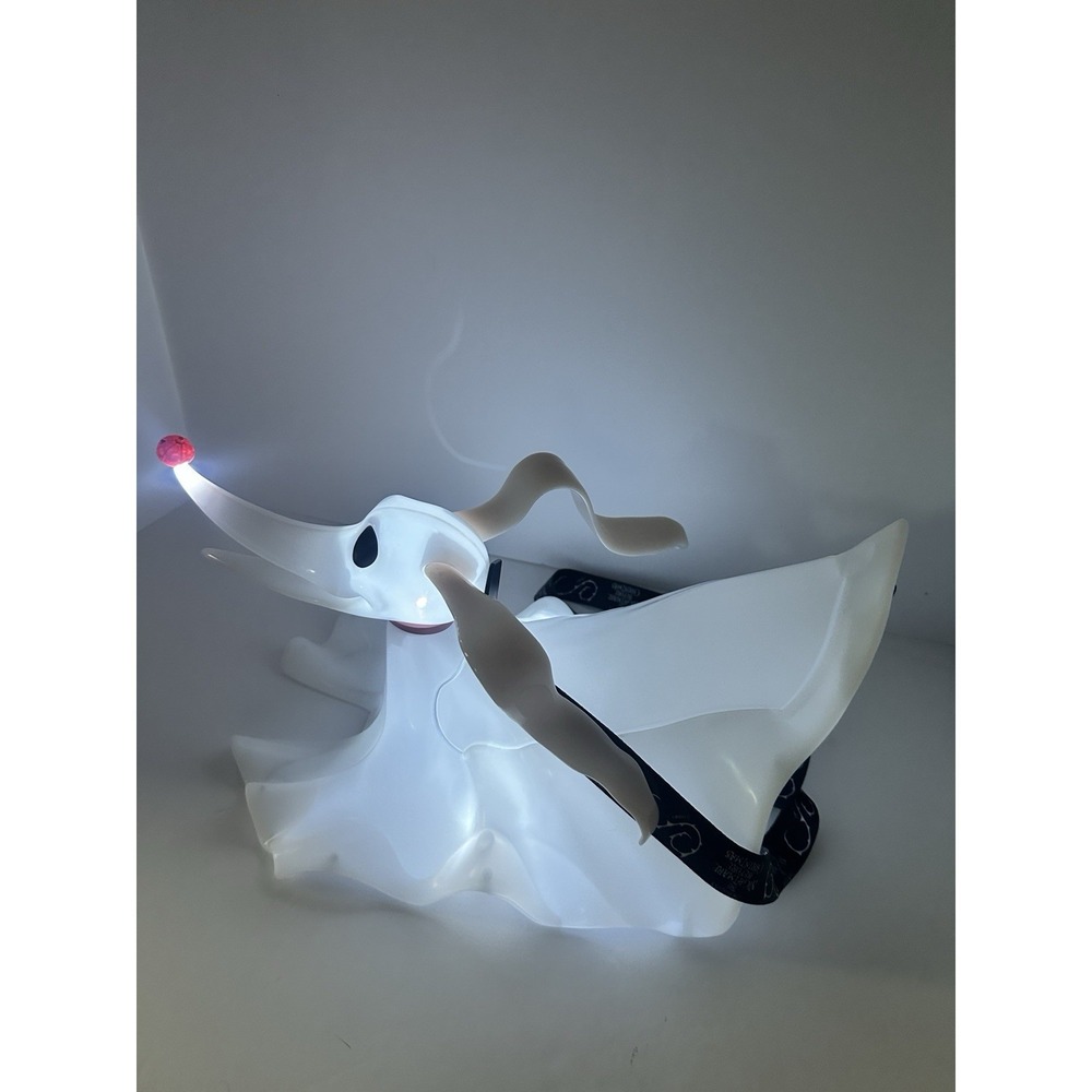 Disney Parks Zero Light Up Shoulder Pal NBC Halloween Popcorn Bucket - Picture 6 of 11